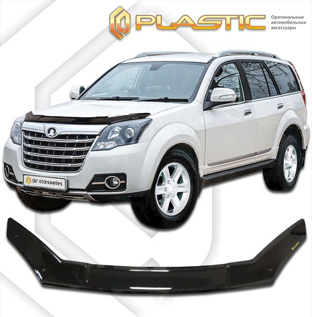 Дефлектор за преден капак за Great Wall Hover H3 New (2014+) - CA Plast