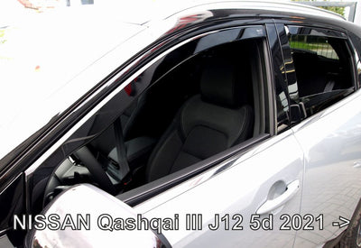 Ветробрани за Nissan Qashqai III J12 (2021+) - 4бр. предни и задни