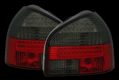 Диодни стопове  AUDI A3  (96-03) - опушен хром