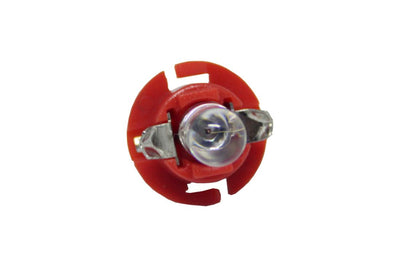 Лед крушки тип B8.4D 12V / 2W червен