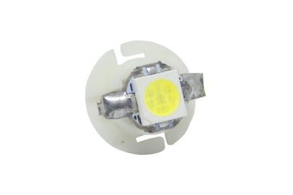 Диодна крушка тип B8.4D 12V / 2W с 1smd 5050 - бяла