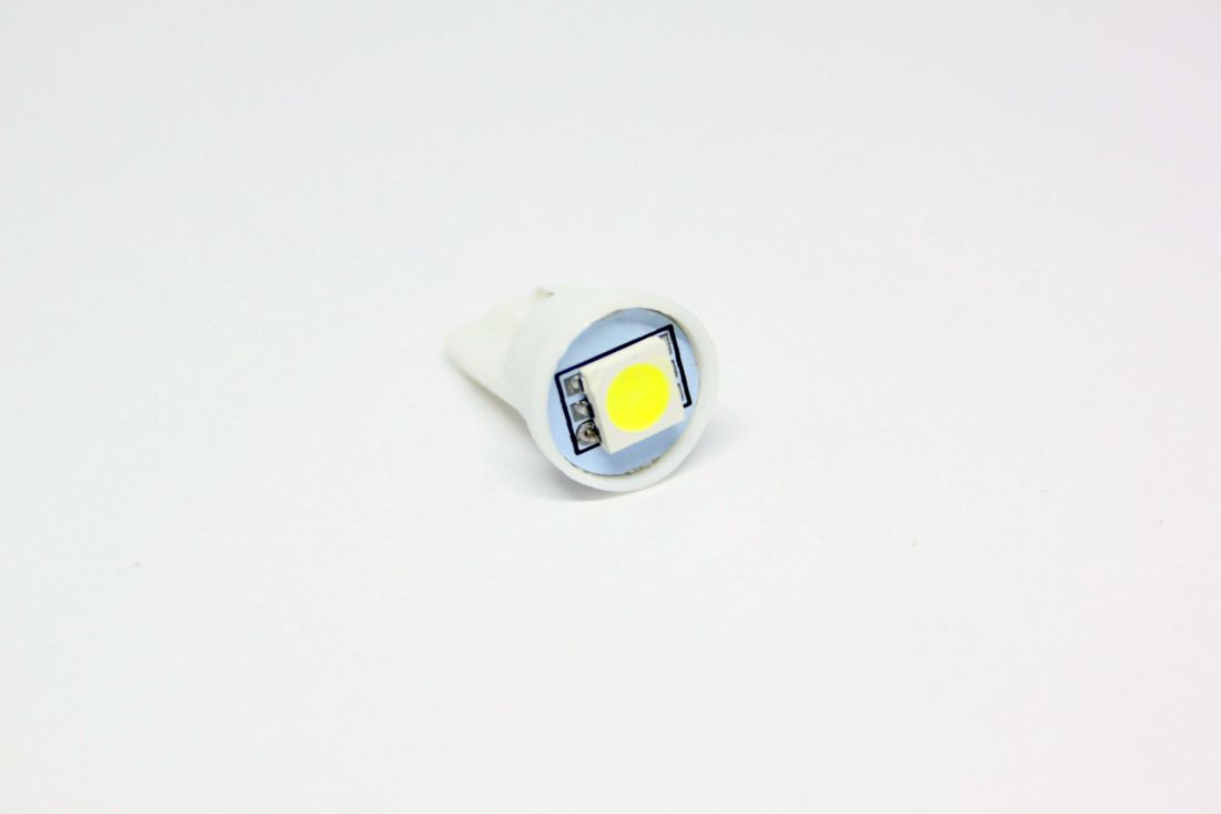 Лед крушки тип T10 с 1 SMD диод