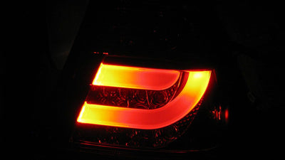 Диодни стопове BMW E46 седан (1998-2001) Light bar Design - опушени