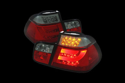 Диодни стопове BMW E46 седан (1998-2001) Light bar Design - опушени