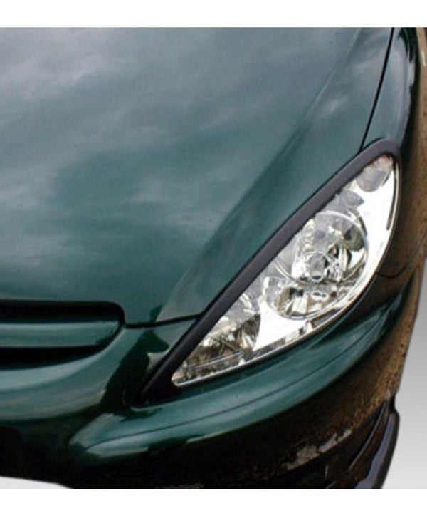 Вежди за фарове за Peugeot 307 (2001-2004) Pre Facelift - черни