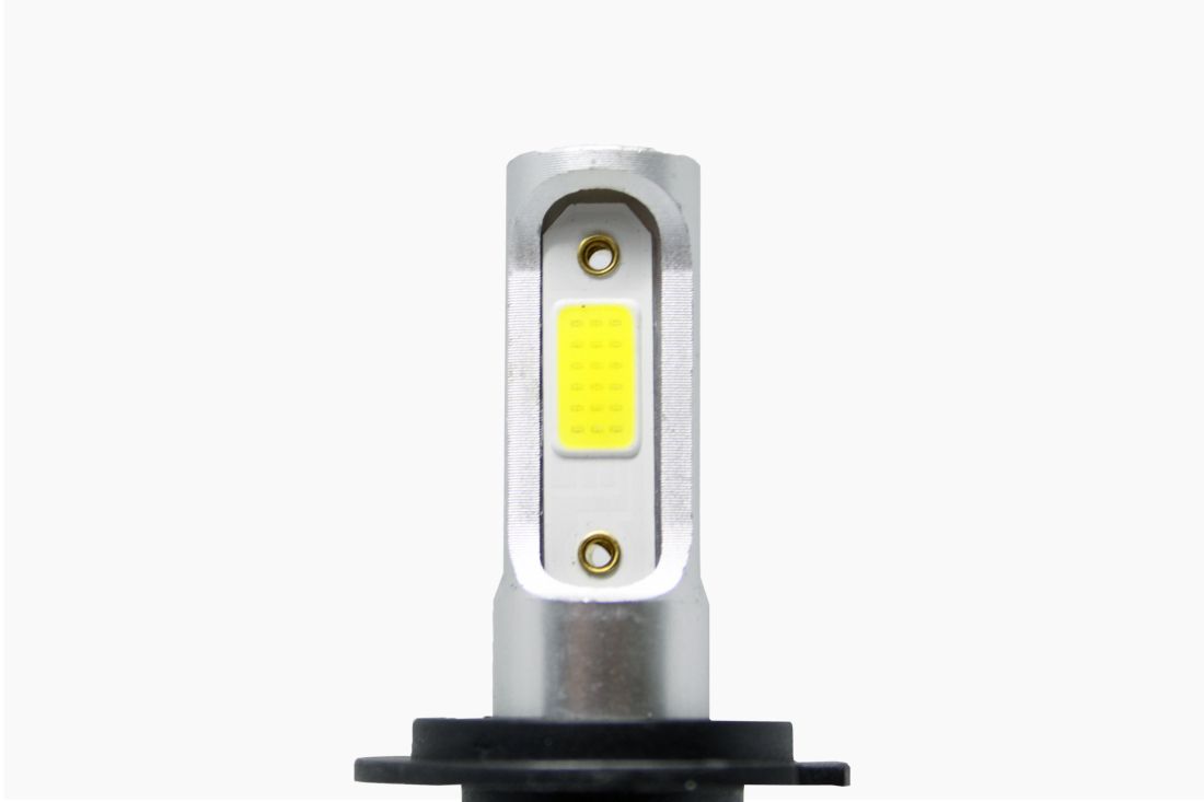 Лед крушки - Led система Н7 за фарове S2 - 7600 Лумена, 36W - COB 6000K