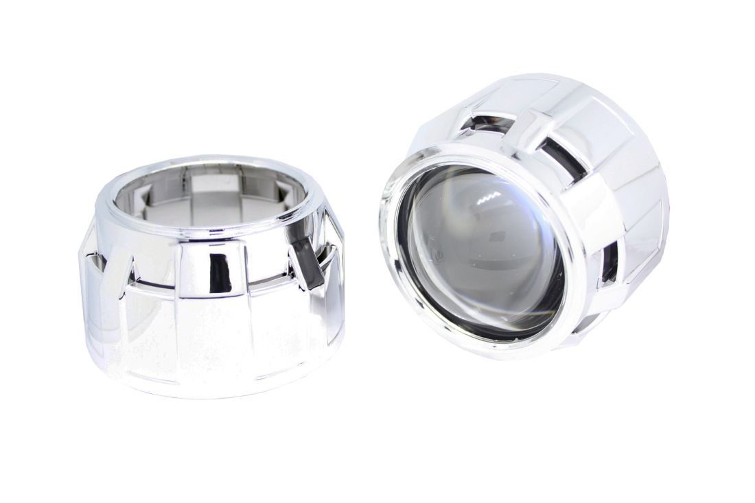 КАПАЧКИ ЗА ЛУПИ 2.5" КРЪГЛА ХРОМ D=9CM