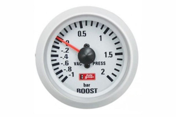 Измервателен уред за турбото Boost Meter  - VDO бял