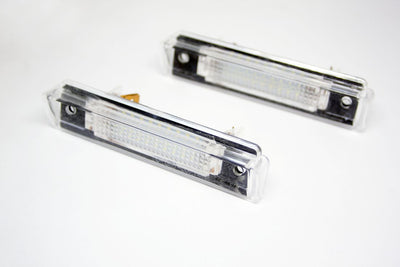 Плафони за осветление на задния номер за Mercedes W124 Combi / R129 SL (1989-2001), 97x23 mm
