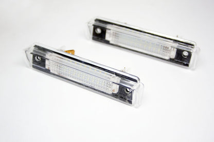Плафони за осветление на задния номер за Mercedes W124 Combi / R129 SL (1989-2001), 97x23 mm
