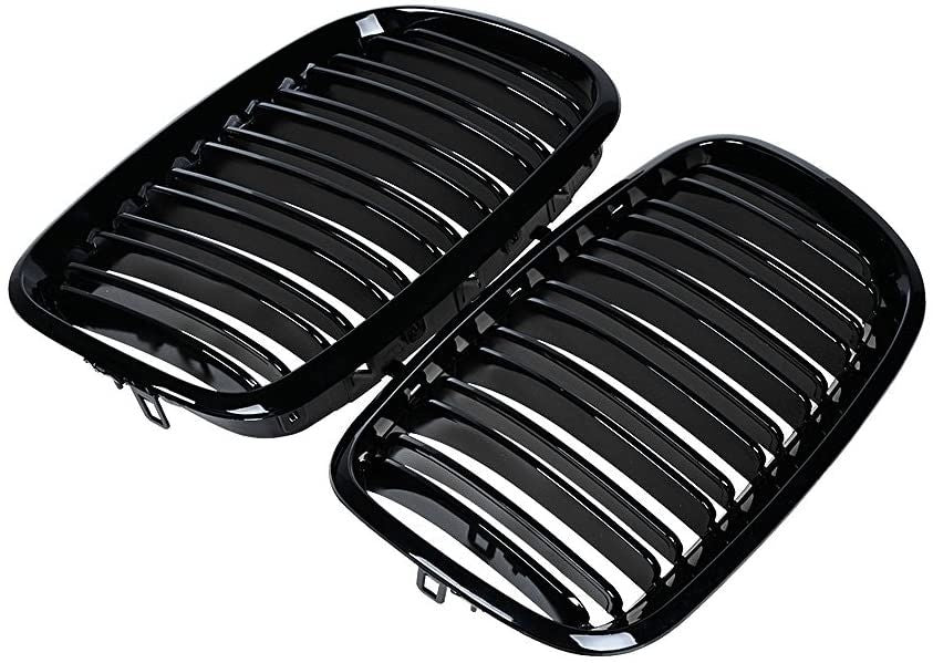 Решетки за BMW X5 E70 / X6 E71 (2007+) - Двойни  - Гланц