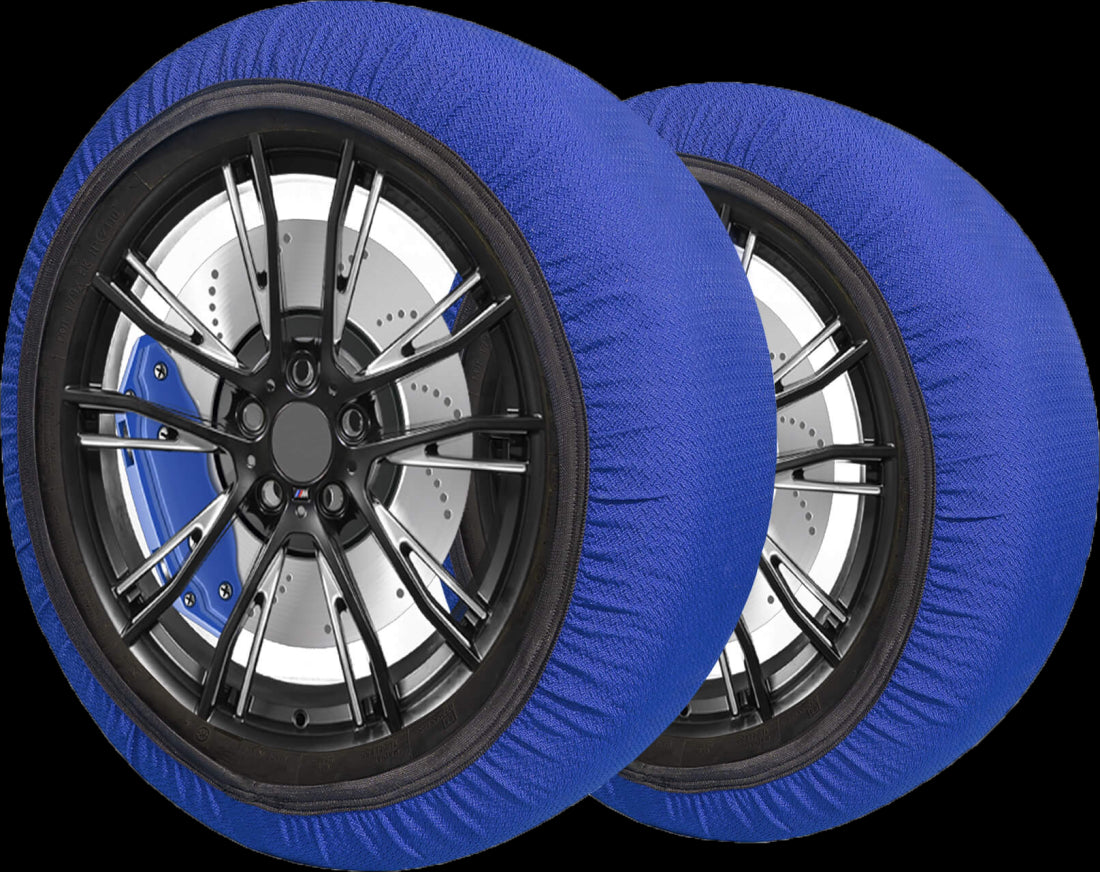 Текстилни вериги за сняг Streetech - син цвят - размер XXL - 2бр.