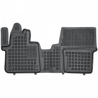 Гумени стелки Rezaw-Plast тип леген за Citroen Spacetourer 2016+ / Peugeot Traveller 2016+ / Toyota Proace Verso II 2016+ / Opel Zafira Life 2019+ - предни 2бр.