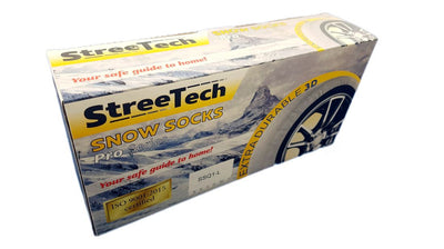 Текстилни вериги за сняг Streetech Pro Series - бял цвят - размер XXL - 2бр.