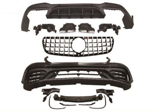 Body Kit - AMG Пакет за Mercedes GLC SUV X253  (2015-2019) - AMG S63 Design