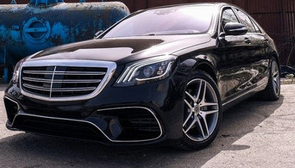 Боди Кит пакет за Mercedes W222 S-Class (2013-2020) - AMG S63 design пакет с накрайници