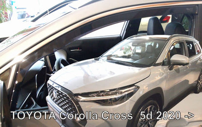 ВЕТРОБРАНИ ЗА TOYOTA COROLLA CROSS (2020+)  - 2БР. ПРЕДНИ