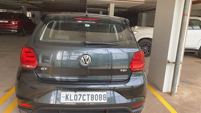 Спойлер антикрило за Volkswagen Polo (2011-2017) GT Style - черен гланц