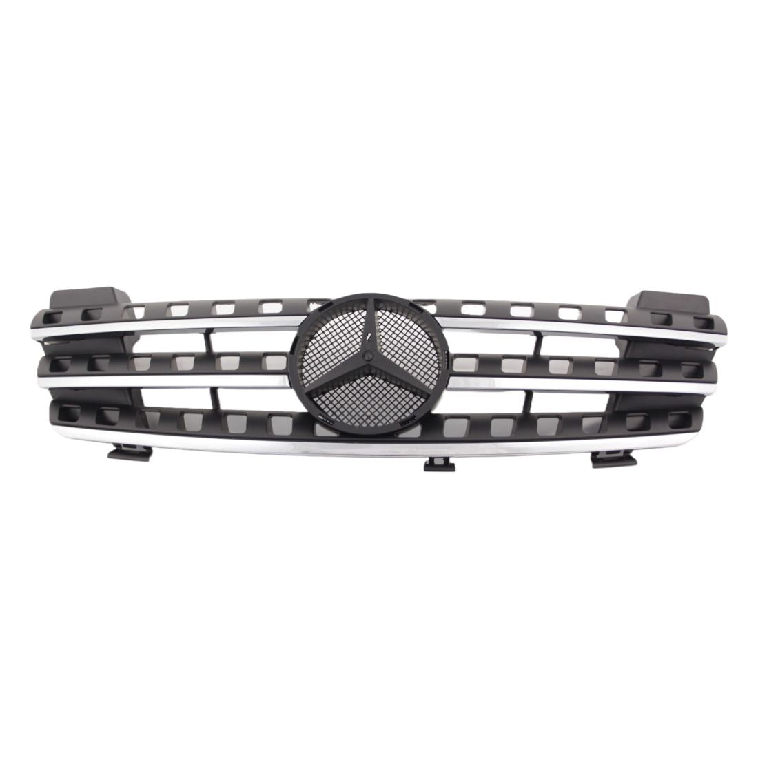 Решетка за Mercedes ML W164 (2005-2008) - черна с хромлайсни