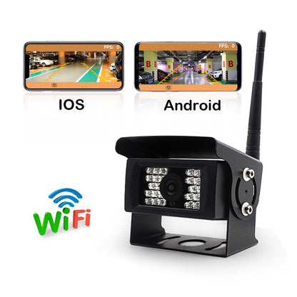 WiFi Камера за задно виждане за телефон за бус, камион, кемпер - с нощно виждане