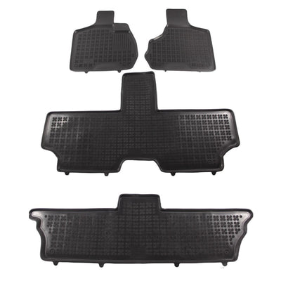 Гумени стелки Rezaw-Plast тип леген за Chrysler Voyager IV 2001–2006 – с 7 места