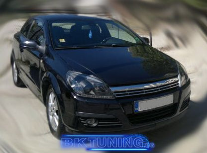 Кристални фарове OPEL ASTRA H (04-09) - черни