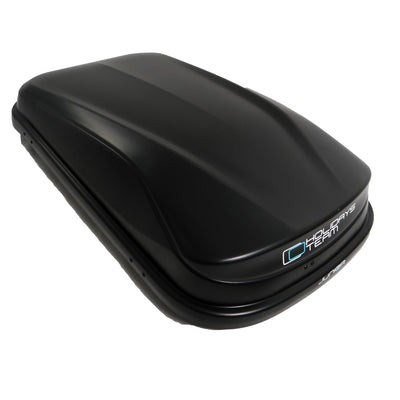 Автобокс Junior Easy 132x78x36cm с 85 mm крепежи, с ключ, 320 литра - черен