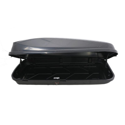 Автобокс Junior Easy 180x78x40cm с 85 mm крепежи, с ключ, 430 литра - черен гланц
