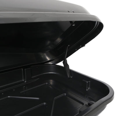 Автобокс Junior Easy 180x78x40cm с 85 mm крепежи, с ключ, 430 литра - черен гланц