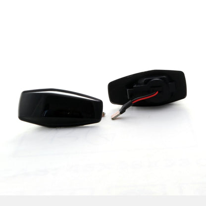 Диодни мигачи за калник за Hyundai i20 / Getz / Lantra / Sonata / Tucson / Terracan / Coupe / Trajet / Matrix - опушени с бягащ мигач