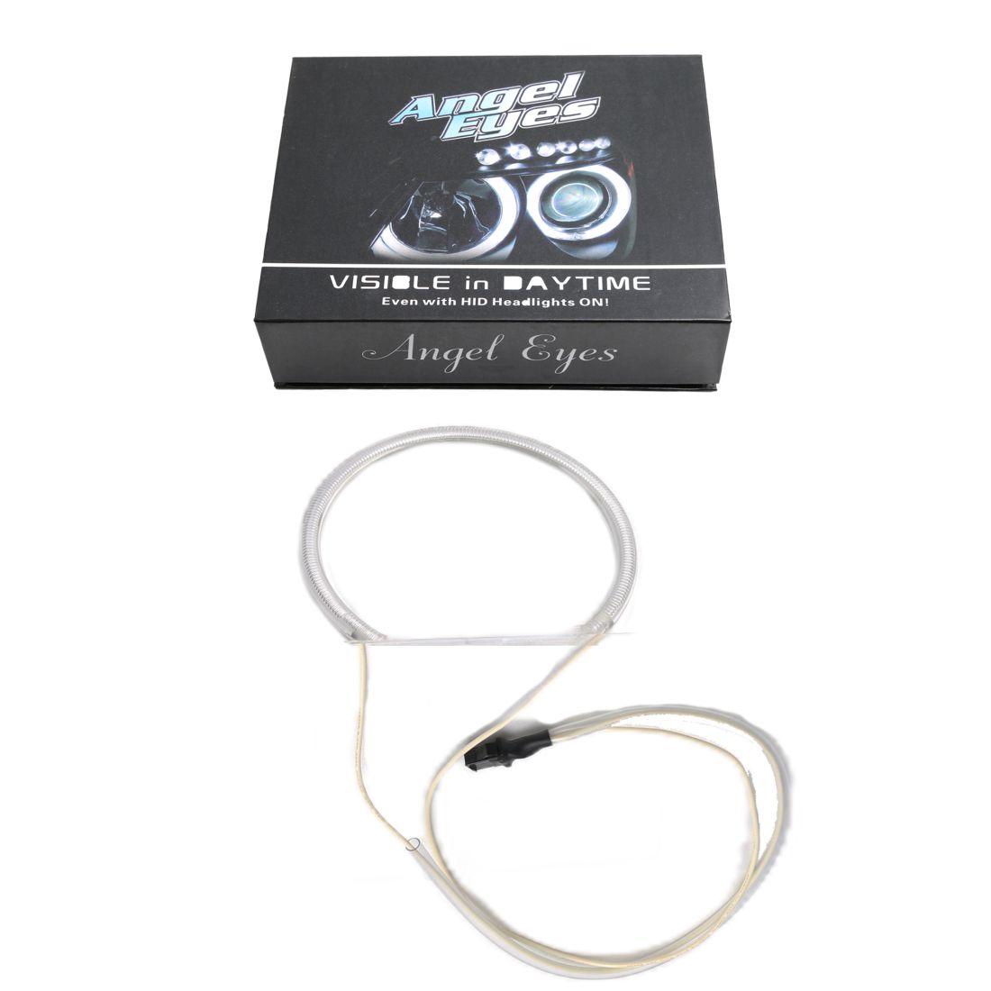 CCFL Ринг за BMW E36 / E39 / E38 / E46 / E46 Compact / X3 E83 131мм - бял цвят