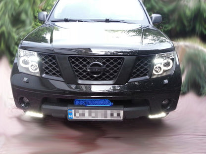 Кристални фарове за Nissan Navara / Pathfinder (2005-2009) - хром