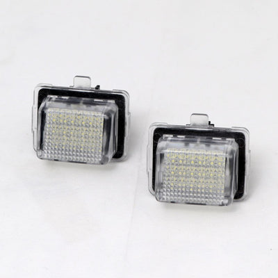 Плафони за задния номер за Mercedes W204 / W212 / C207 / W221 - с Т10 букса, 46x33 mm