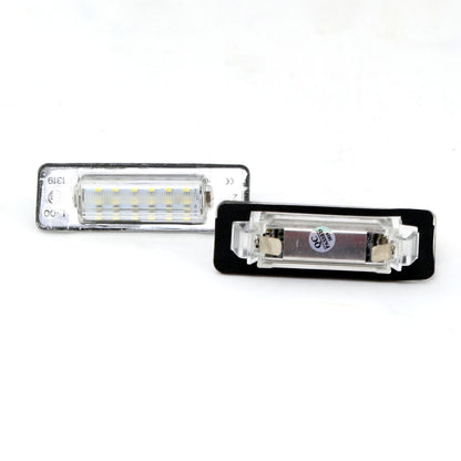 Плафони за задния номер за Mercedes W210 / W202 - диодни, 86x28 mm