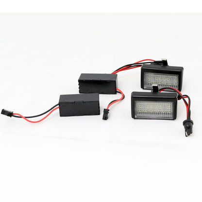 Плафони за осветление на задния номер за Mercedes W164 ML (2009+) / X164 GL - с T10 крушки, 50x29 mm