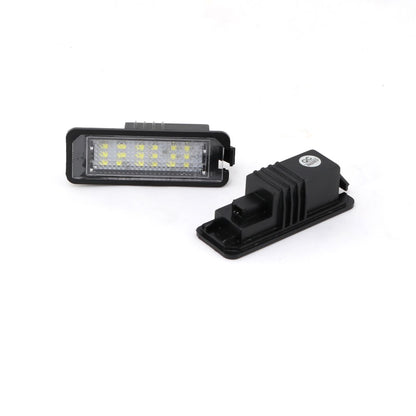 Плафони за задния номер за VW GOLF 5,6,7 CANBUS / POLO 6R / PASSAT 3C CC / - с 18 ярки диода, 76x27 mm