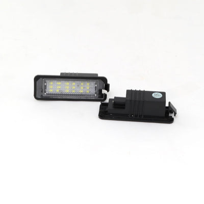 Плафони за задния номер за VW GOLF 5,6,7 CANBUS / POLO 6R / PASSAT 3C CC / - с 18 ярки диода, 76x27 mm