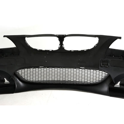 ПРЕДНА БРОНЯ ЗА BMW E60 / E61 (2003-2010) - М5 ДИЗАЙН - ЧЕРНА