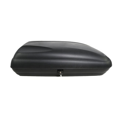 АВТОБОКС ART PLAST 133X77.8X34.5CM С КЛЮЧ, 320 ЛИТРА - ЧЕРЕН КАРБОН