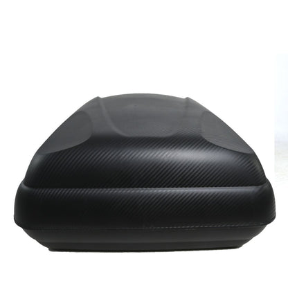 АВТОБОКС ART PLAST 133X77.8X34.5CM С КЛЮЧ, 320 ЛИТРА - ЧЕРЕН КАРБОН