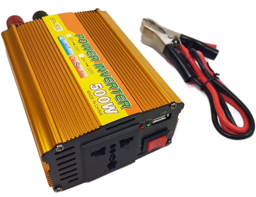 Инвертор от 12 на 220V волта - 500W