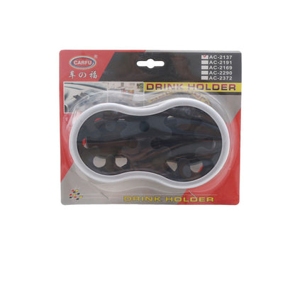 Поставка за две чаши - разклонител - черен цвят