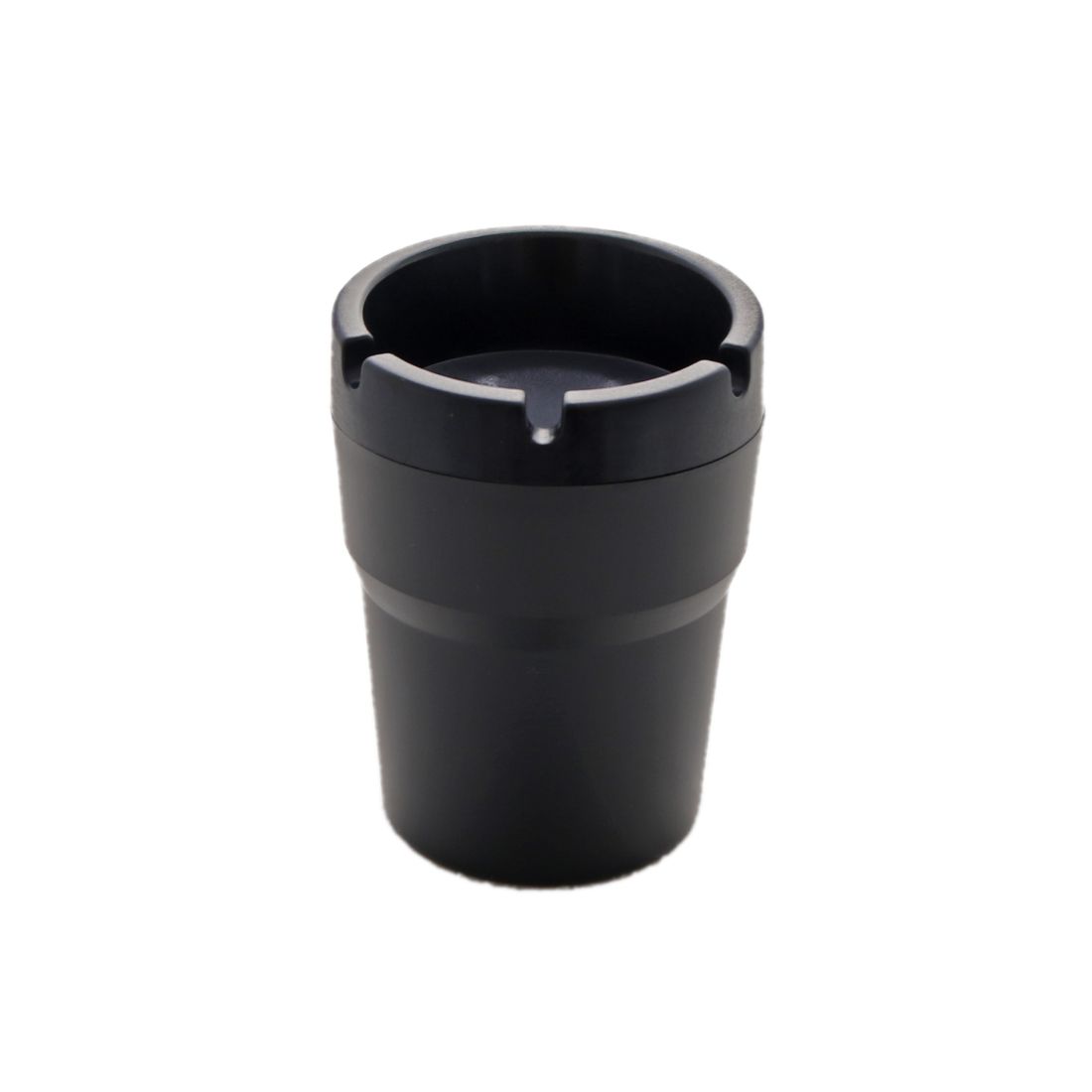 Пепелник за кола - черен цвят