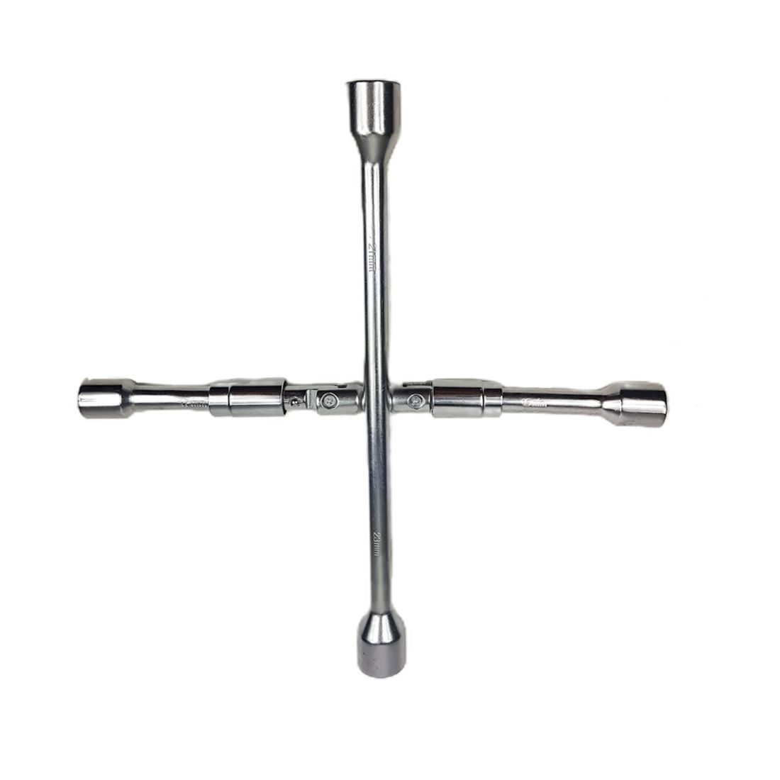 Кръстат ключ за джанти сгъваем - тип "Кръстачка" - размери 17, 19, 21, 23mm