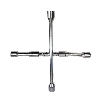 Кръстат ключ за джанти сгъваем - тип "Кръстачка" - размери 17, 19, 21, 23mm