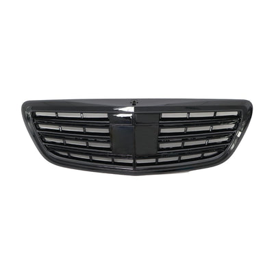 Решетка за Mercedes W222 S-Class (2013+) - AMG Дизайн черна