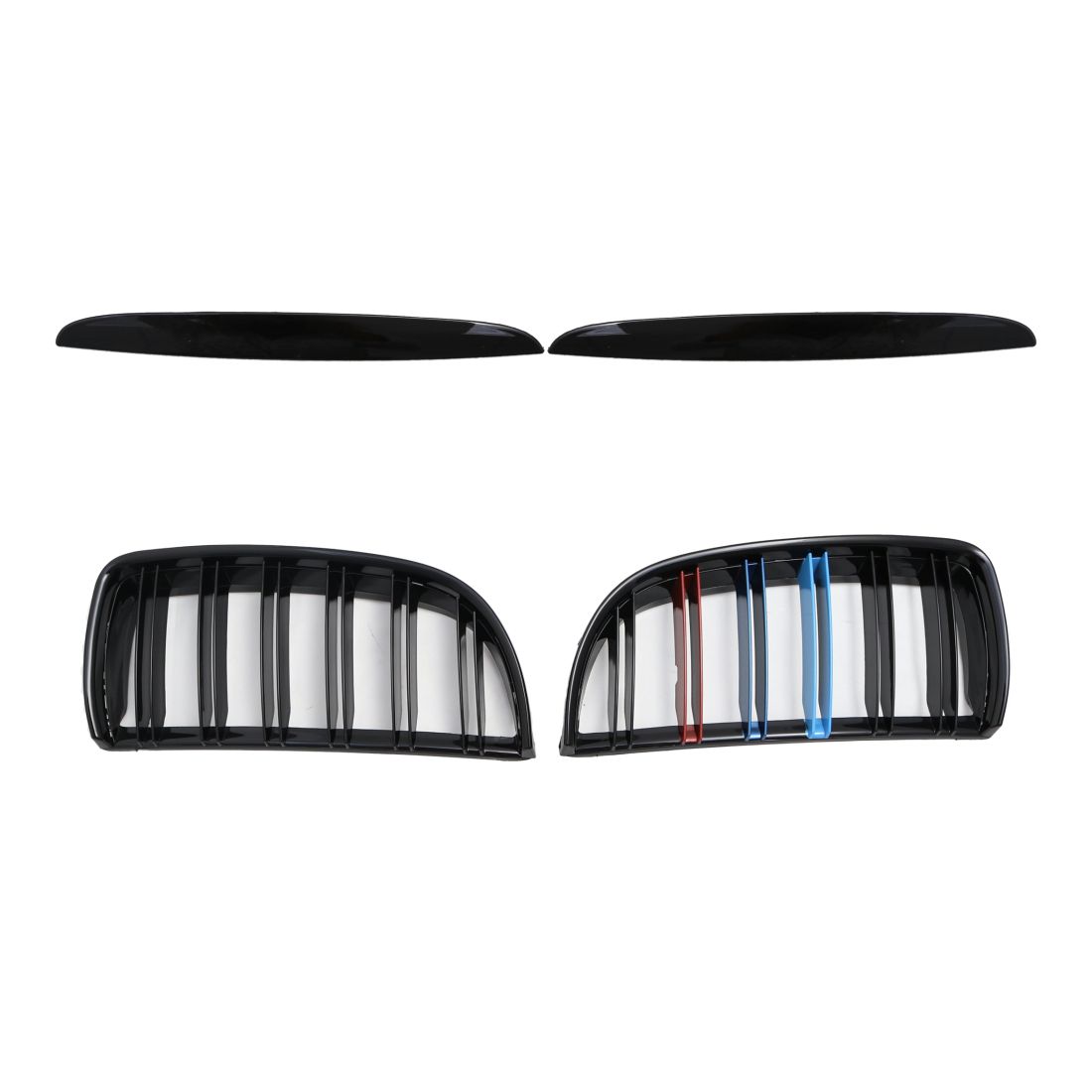 Решетки за BMW E90 (2005-2008) - двойни с три цвята