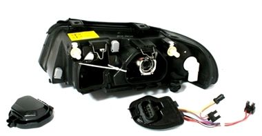 Кристални фарове  AUDI A4 (1999-2001) - черни
