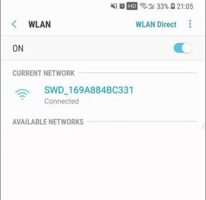 WiFi Камера за задно виждане за телефон за бус, камион, кемпер - с  18 ярки диода - модел 2