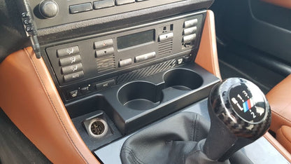 Поставка за чаши за BMW E39 - предна, неразгъваема